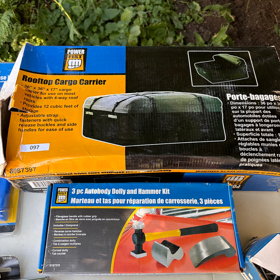 Thumbnail: MD - 097 - Asstd W/Power Fist Rooftop Cargo Carrier