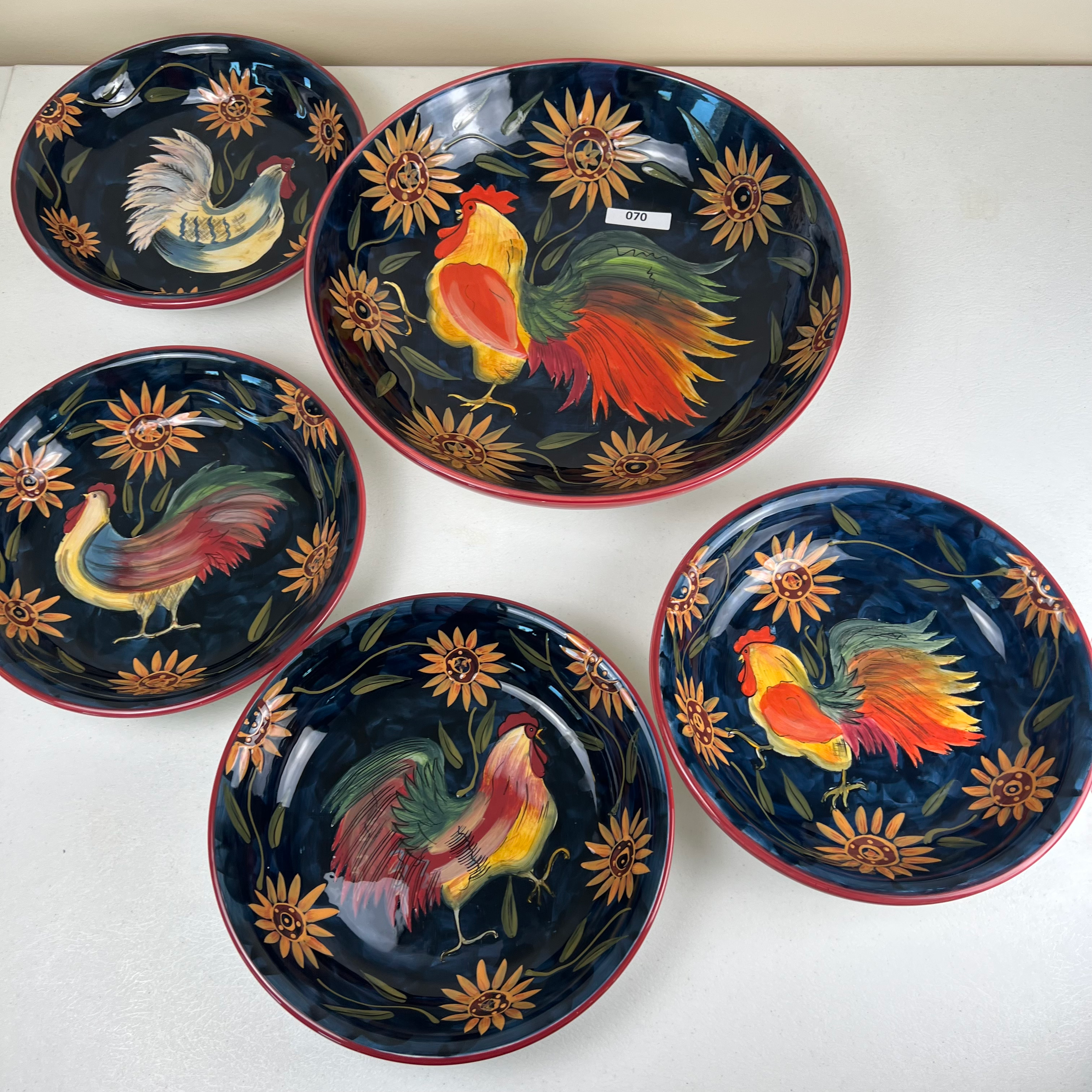 LB - 070 - Susan Winget Set Of Bowls