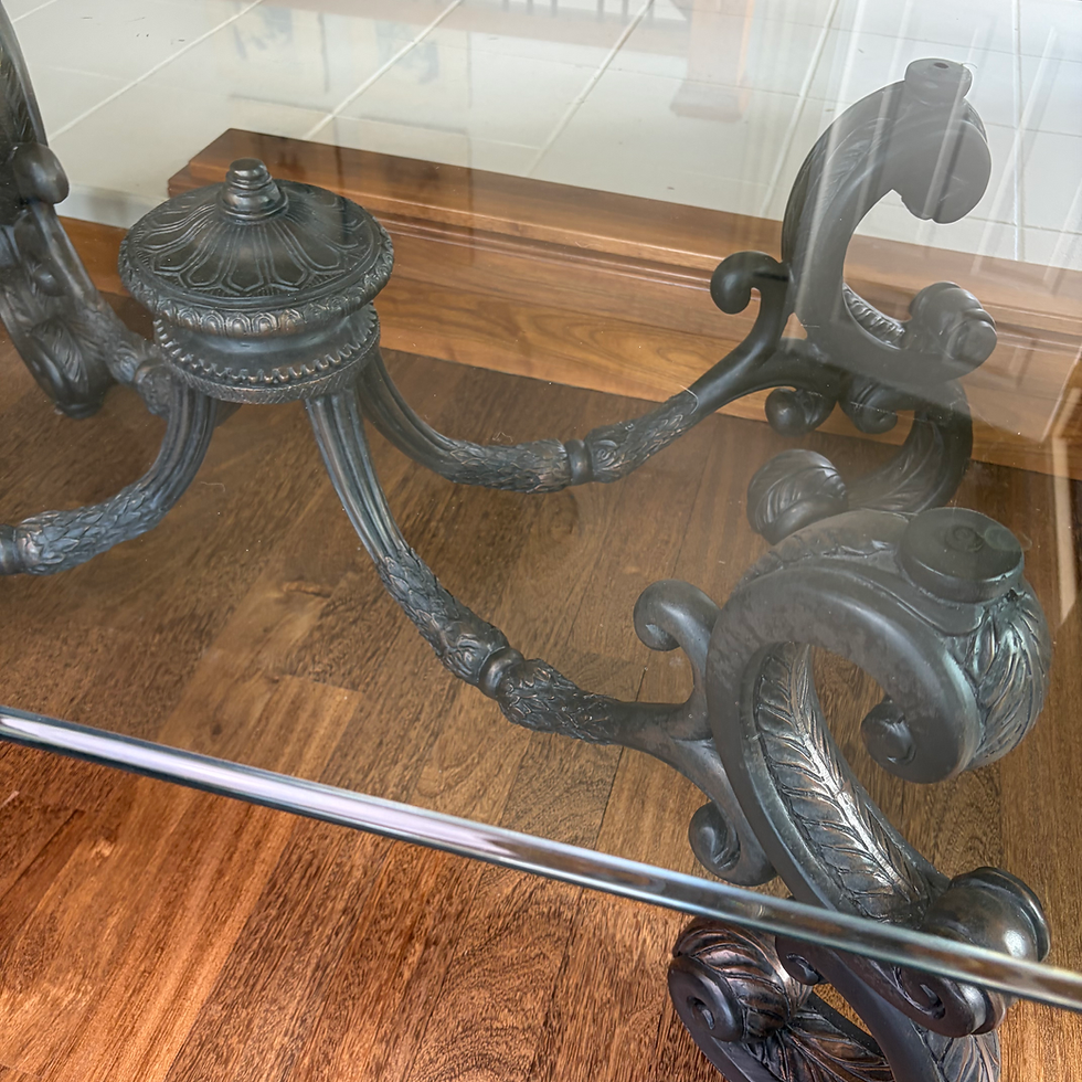 Thumbnail: FH - 062 - Bronze & Glass Coffee Table