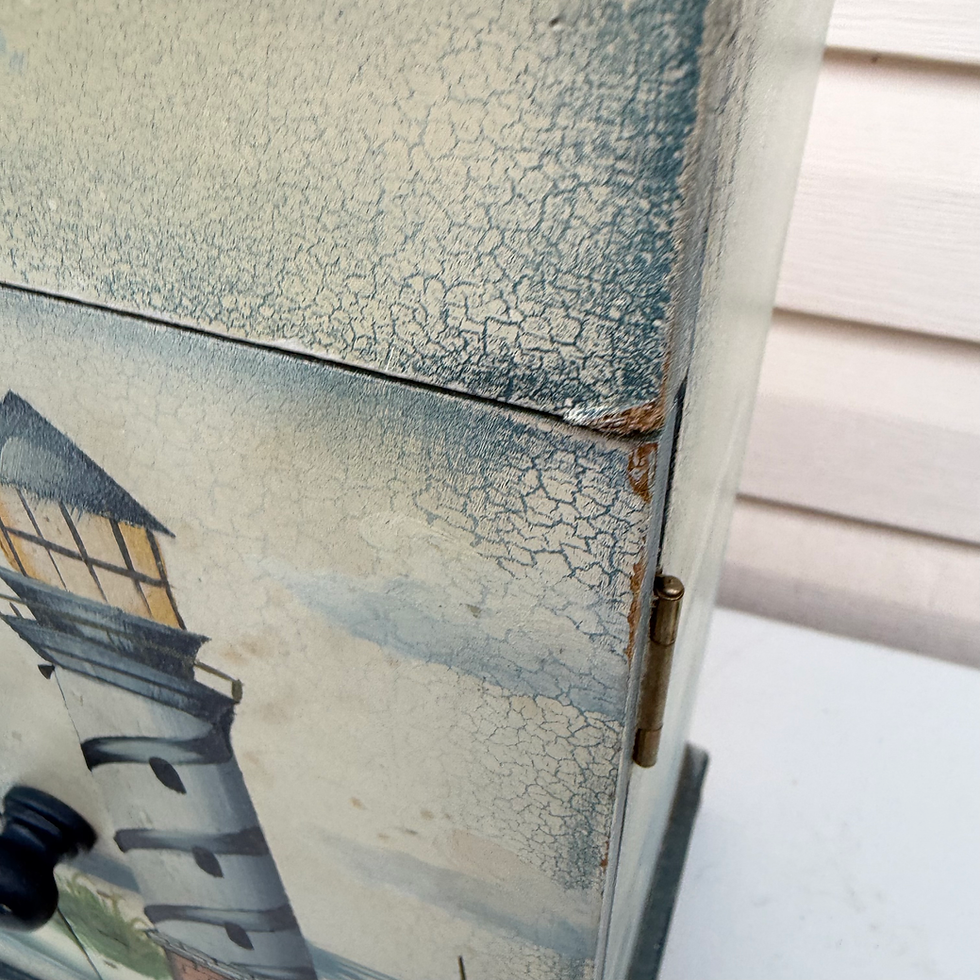 Thumbnail: MD - 212 - Lighthouse Wardrobe Jewellery Box