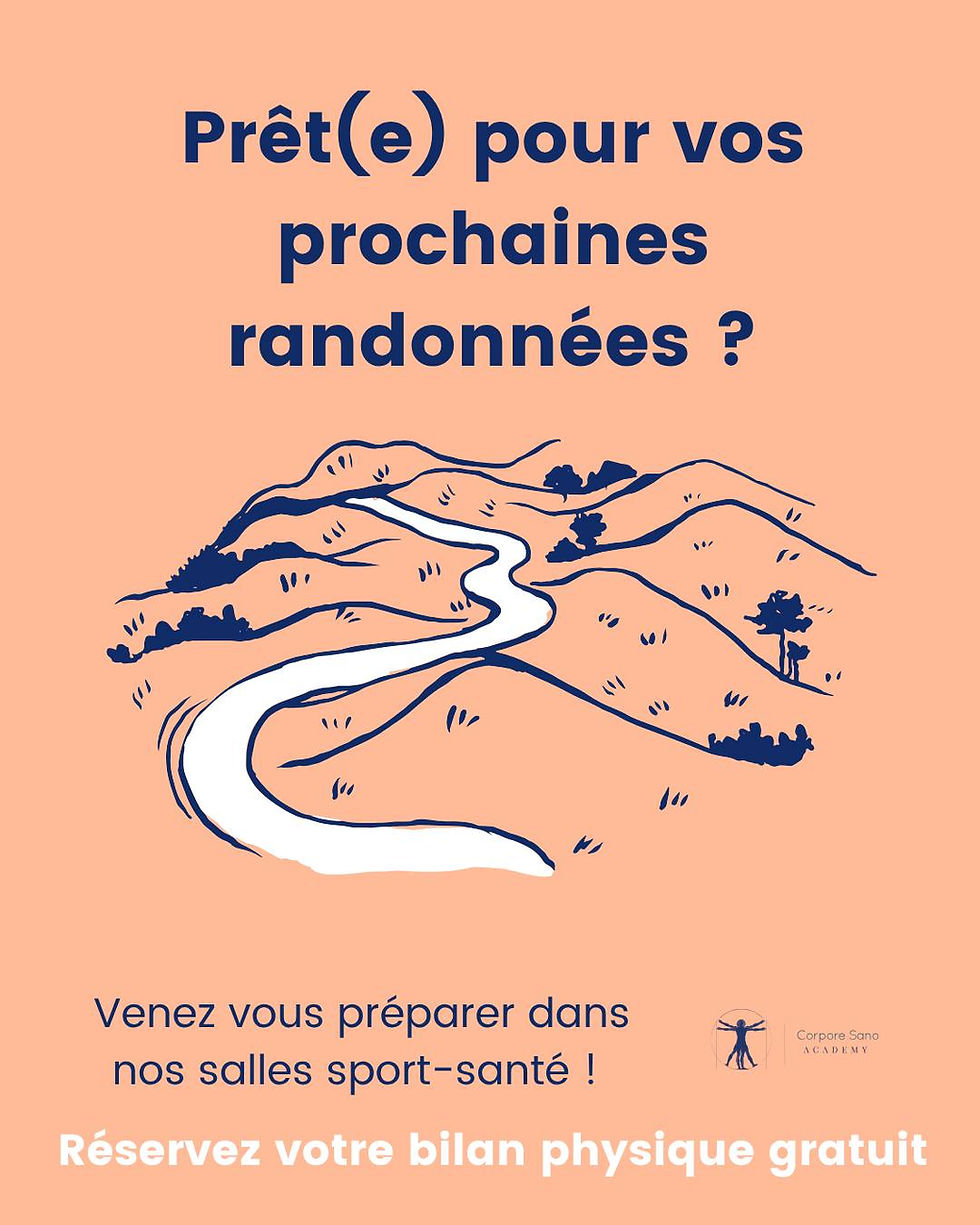 Préparez vos randonnées!