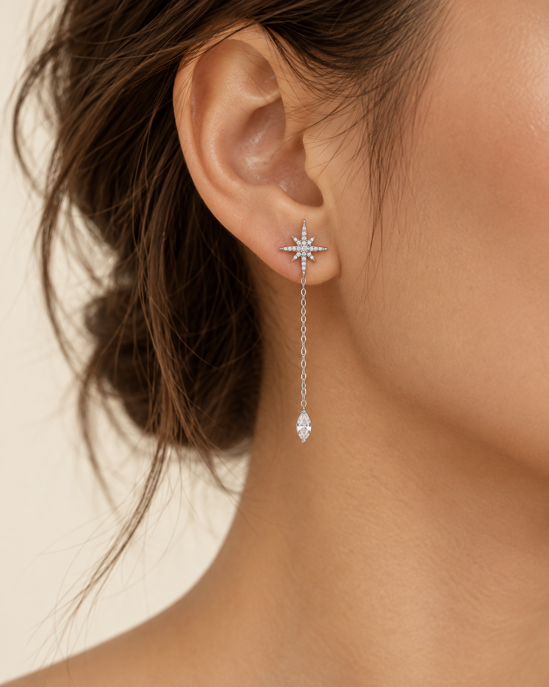 BOUCLES D'OREILLES ASTRÉES