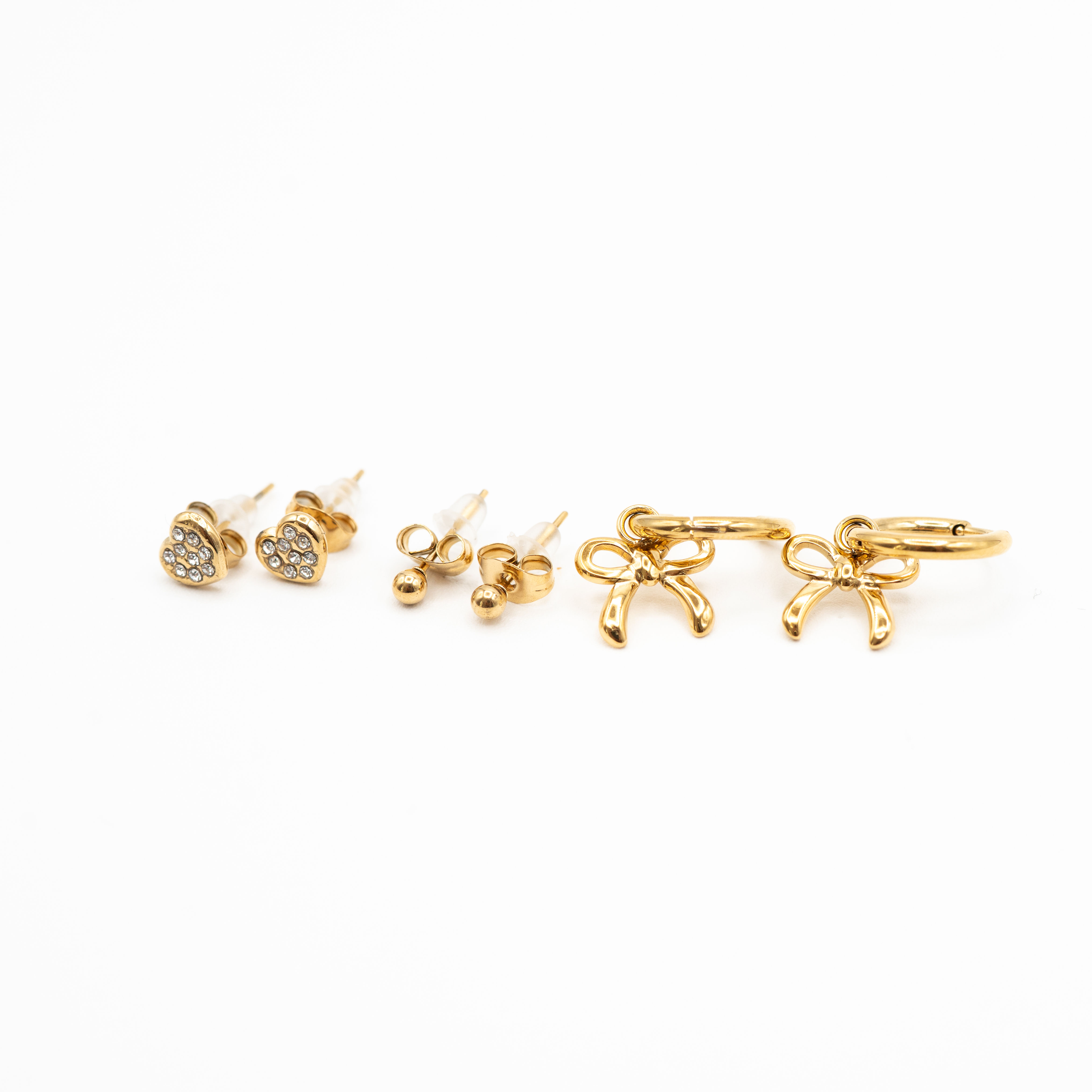 TRIO BOUCLES D'OREILLES NOA