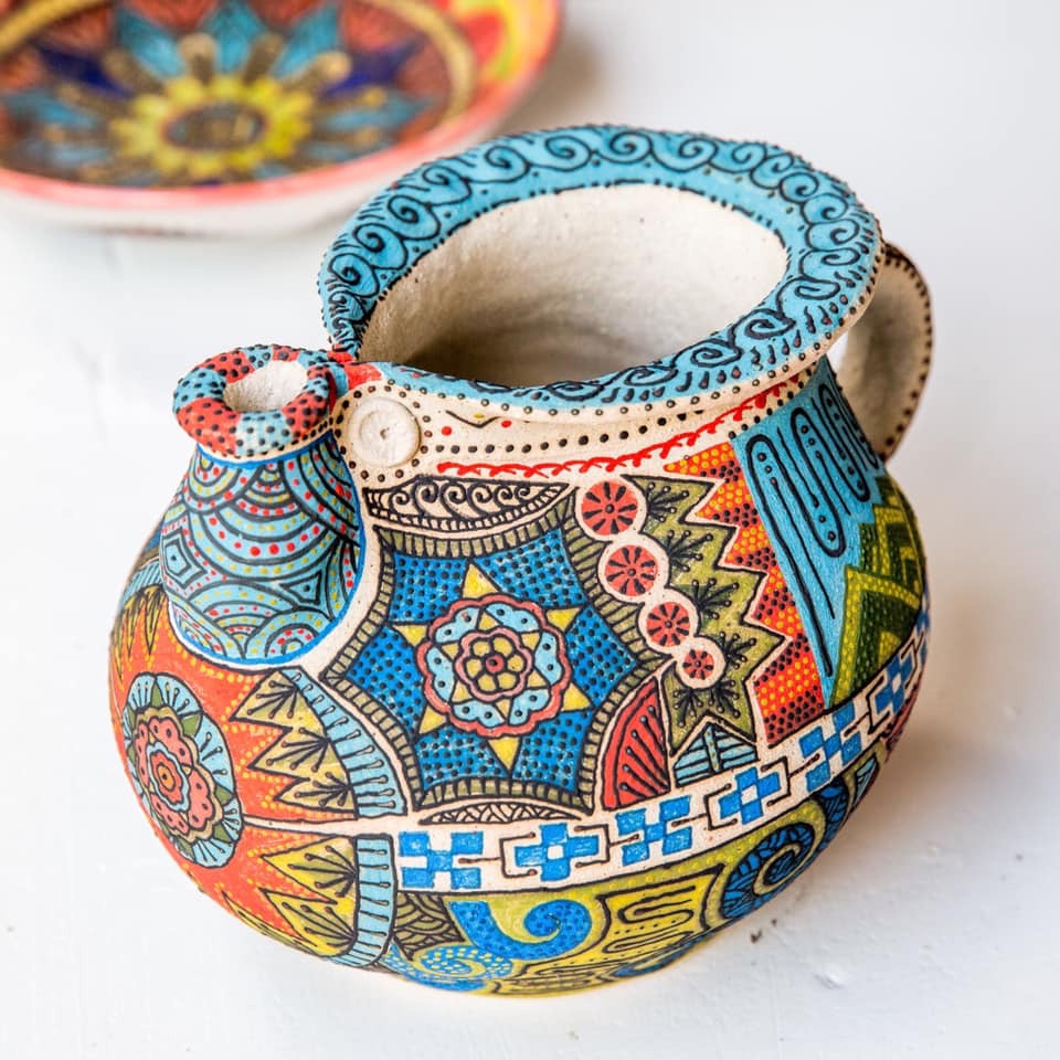 【美品】 | 南島焼 Nantouyaki| CatherinLorimer キャサリンロリマー| 工芸品