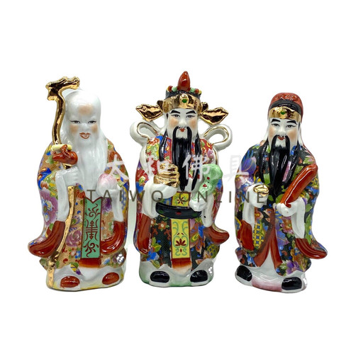 時代漆塗　福禄寿字文　盃　三客　書付箱　C　9233 潮州陶瓷福祿壽| TAIWO.ONLINE