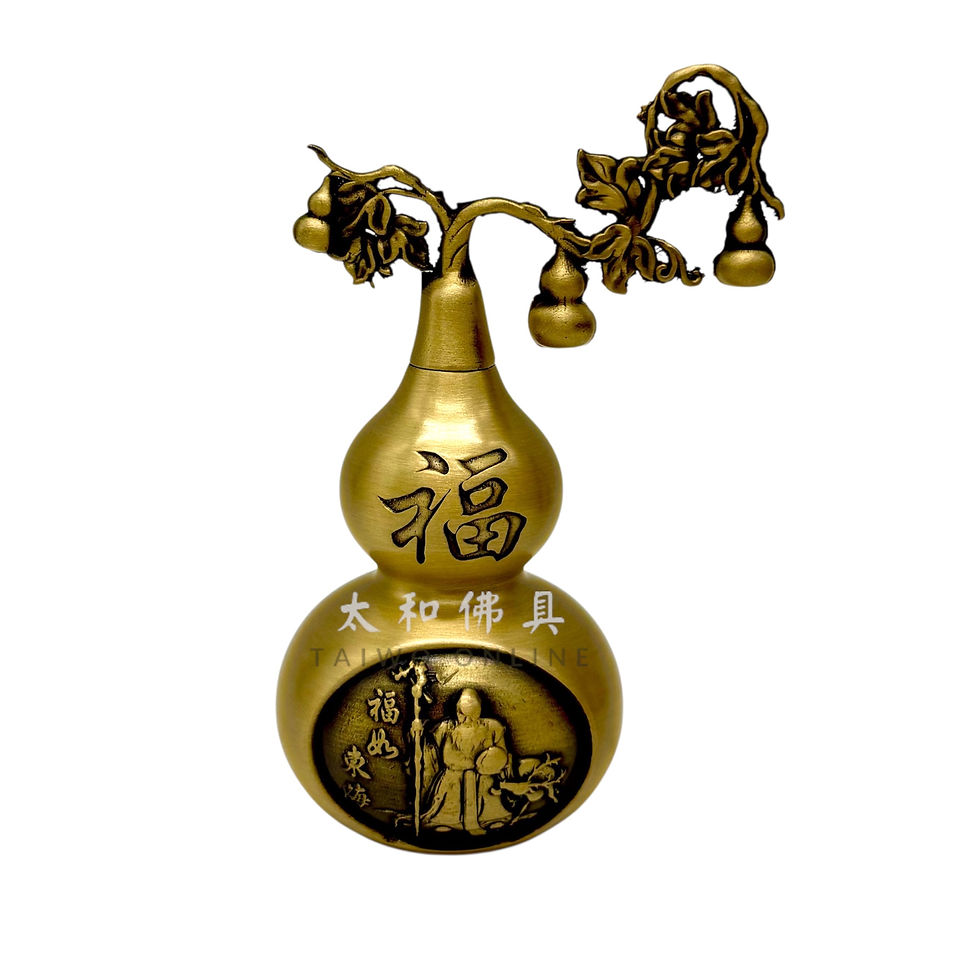 2026年西北方位風水用品:福壽銅葫蘆