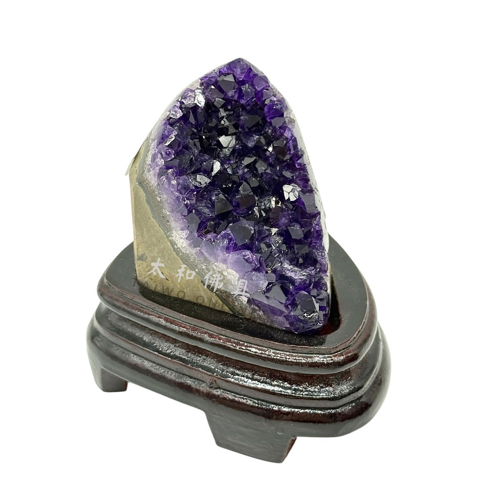 天然紫水晶簇