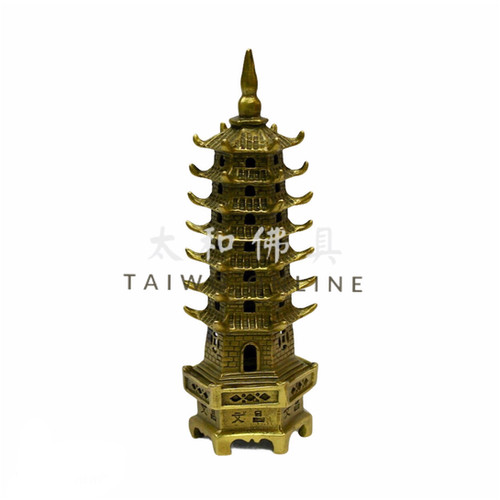 銅製七層文昌塔| TAIWO.ONLINE