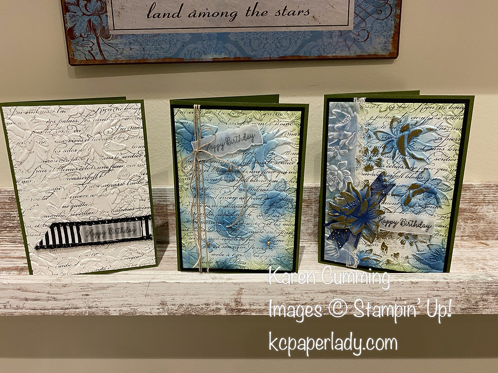 STEP-IT-UP WITH LAYERED FLORALS EMBOSSING FOLDER