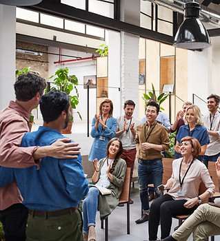 Business People Applauding