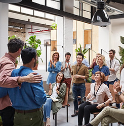 Business People Applauding