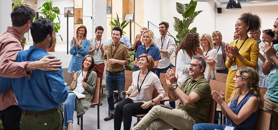 Business People Applauding