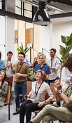 Business People Applauding