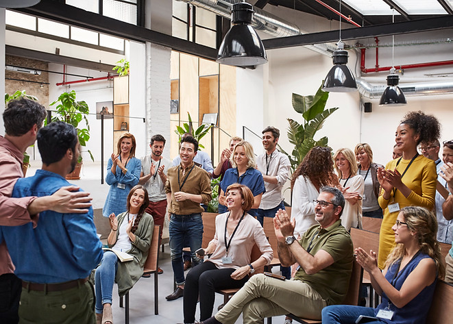 Business People Applauding