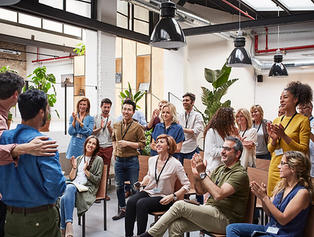 Business People Applauding