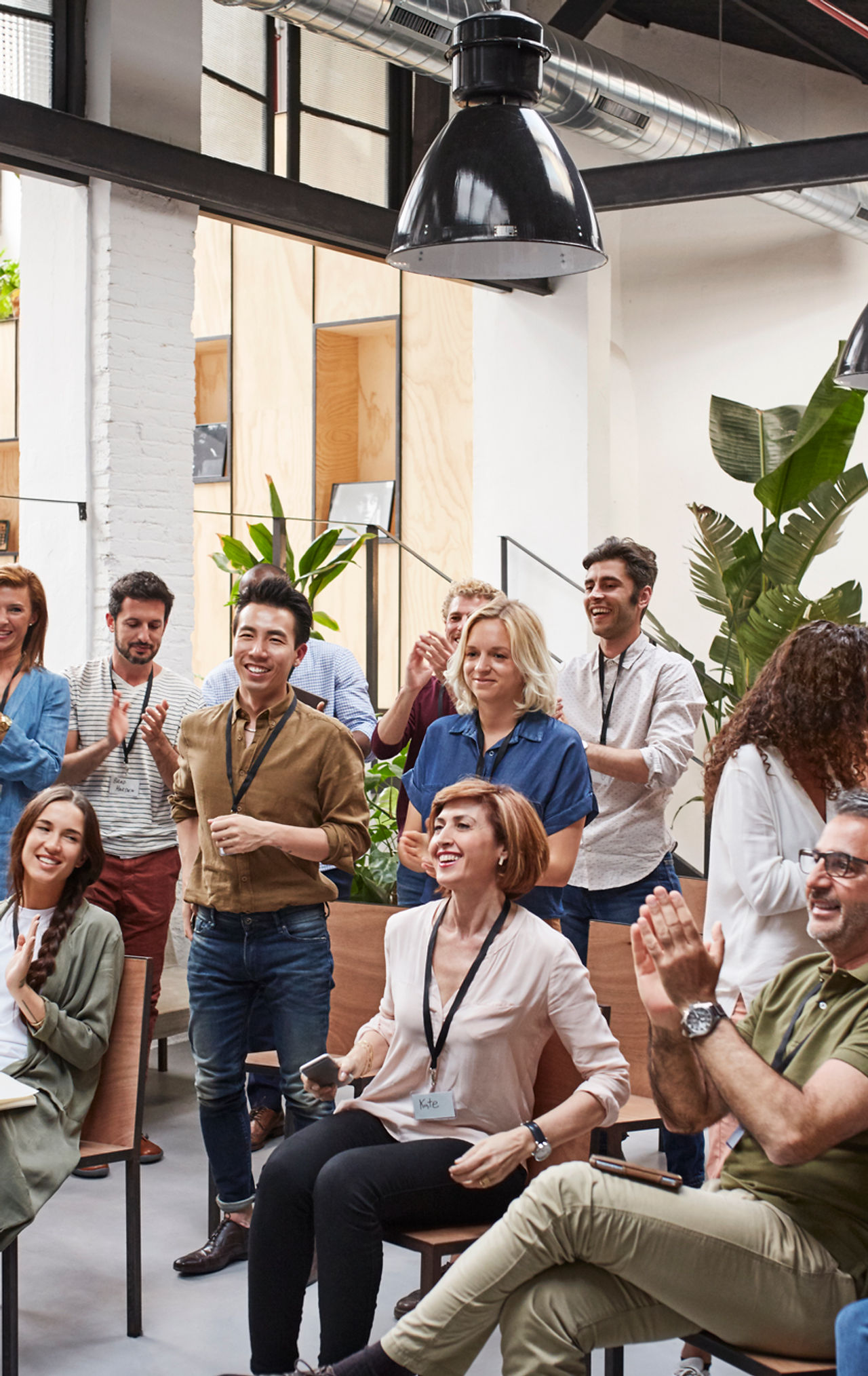 Business People Applauding