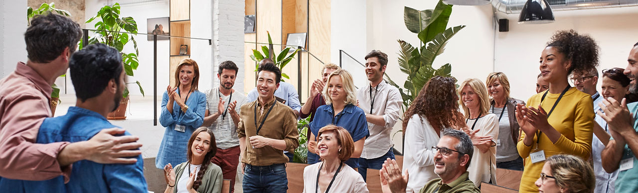 Business People Applauding