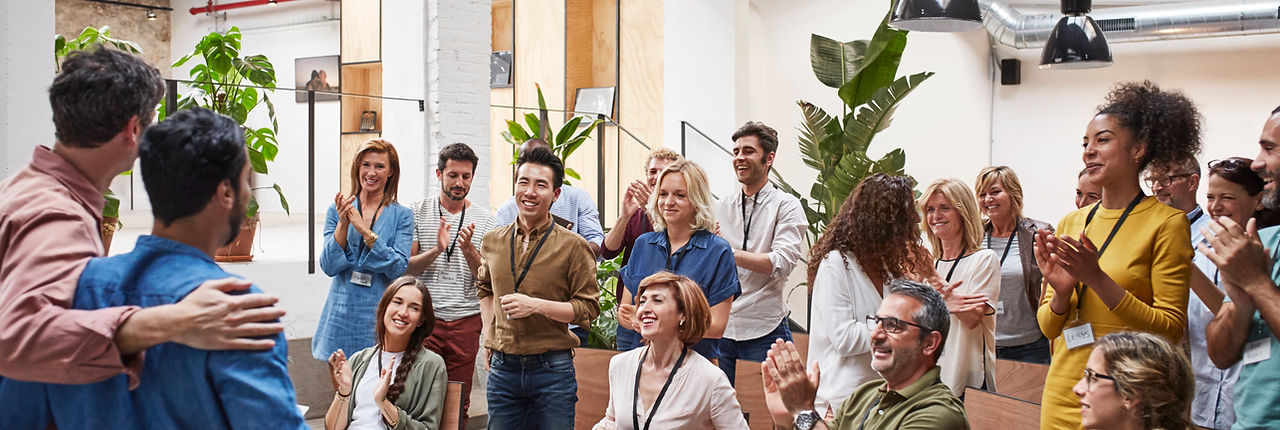 Business People Applauding