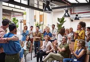 Business People Applauding