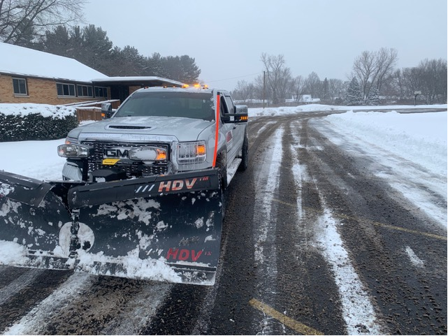 American Snow Removal commercial snow plow