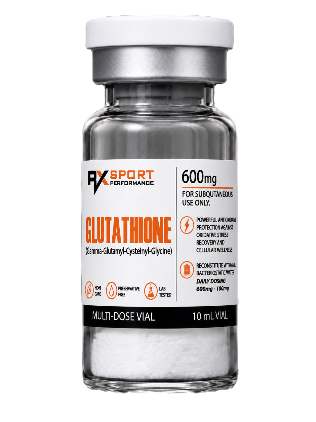 Glutathione 600mg (Complete Cellular Antioxident)