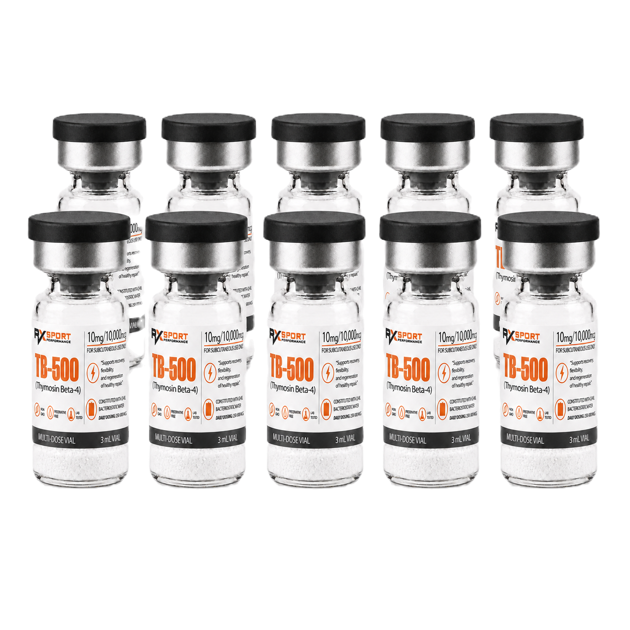 10-Pack TB500 10mg (Thymosin Beta-4)