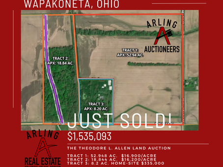 Estate of Theodore L. Allen Sr. Land Auction