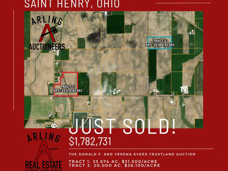 Donald F. and Verena Evers Trust Land Auction