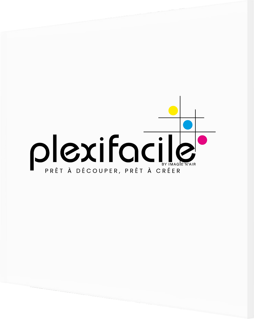 74013 - Plaque plexiglass - Blanc - 3mm Setacryl