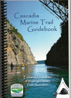 Book entitled "Cascadia Marine Trail Guidebook".