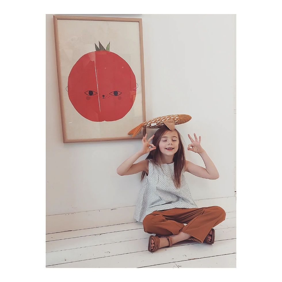 Thumbnail: MIO MIO PANTS  - RUSTY BROWN