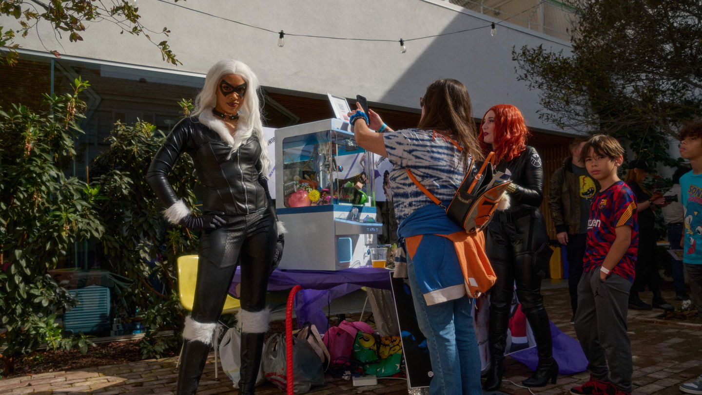 Cosplayers at MultiCon