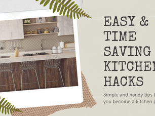 Easy Time Saving Kitchen hacks