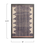 Thumbnail: Laid Back Mango Wood Framed Cotton Wall Decor, Multi Color 12"W x 15-3/4"H