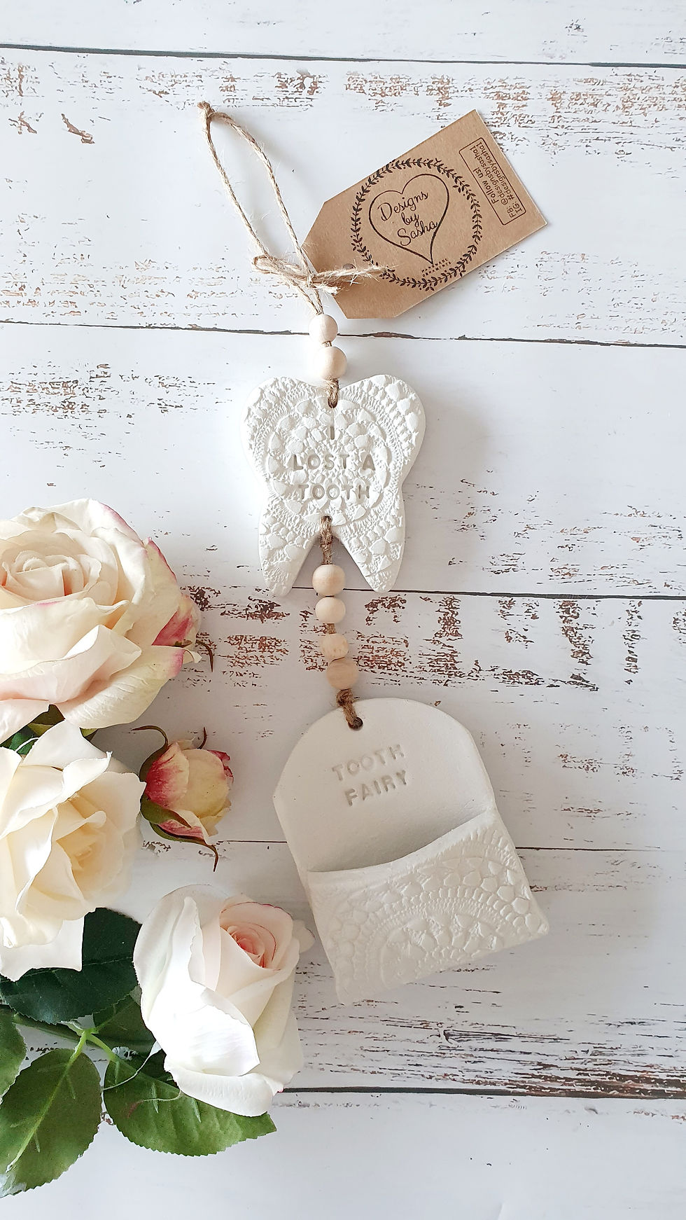 I Lost a Tooth" Tooth Fairy door/wall hanger