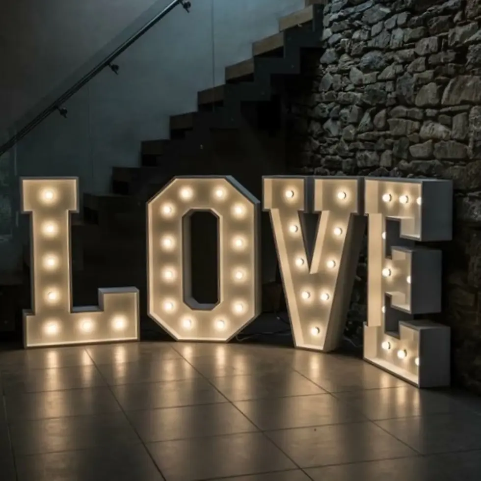 LED ''LOVE'' LETTERS