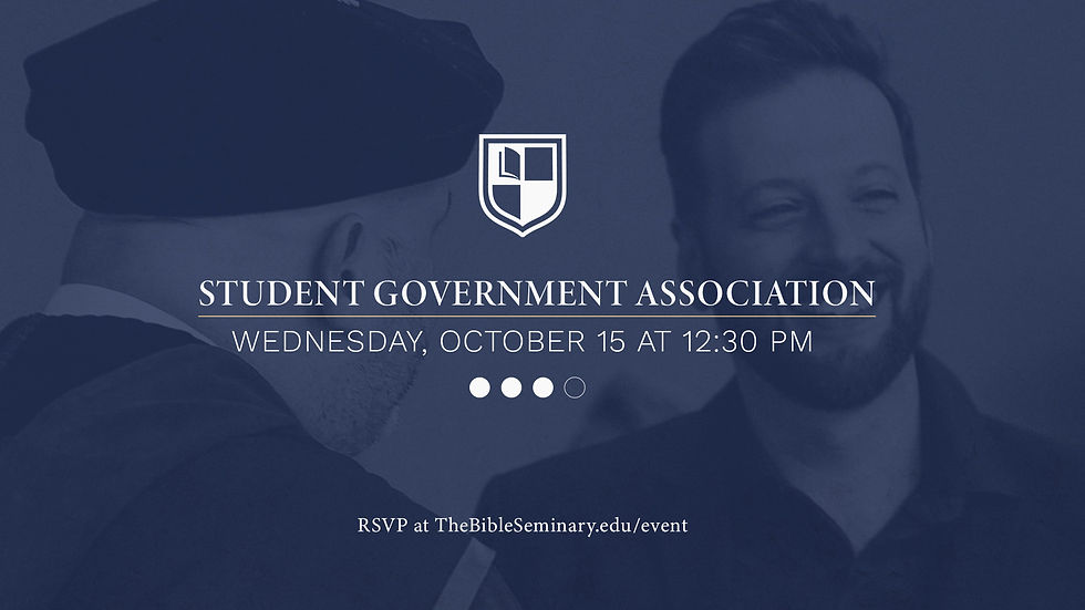 TBS SGA Meeting Fall 2025