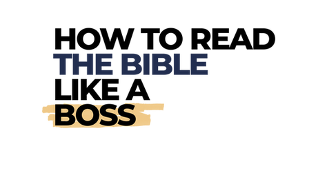 How to read the bible seminar graphic