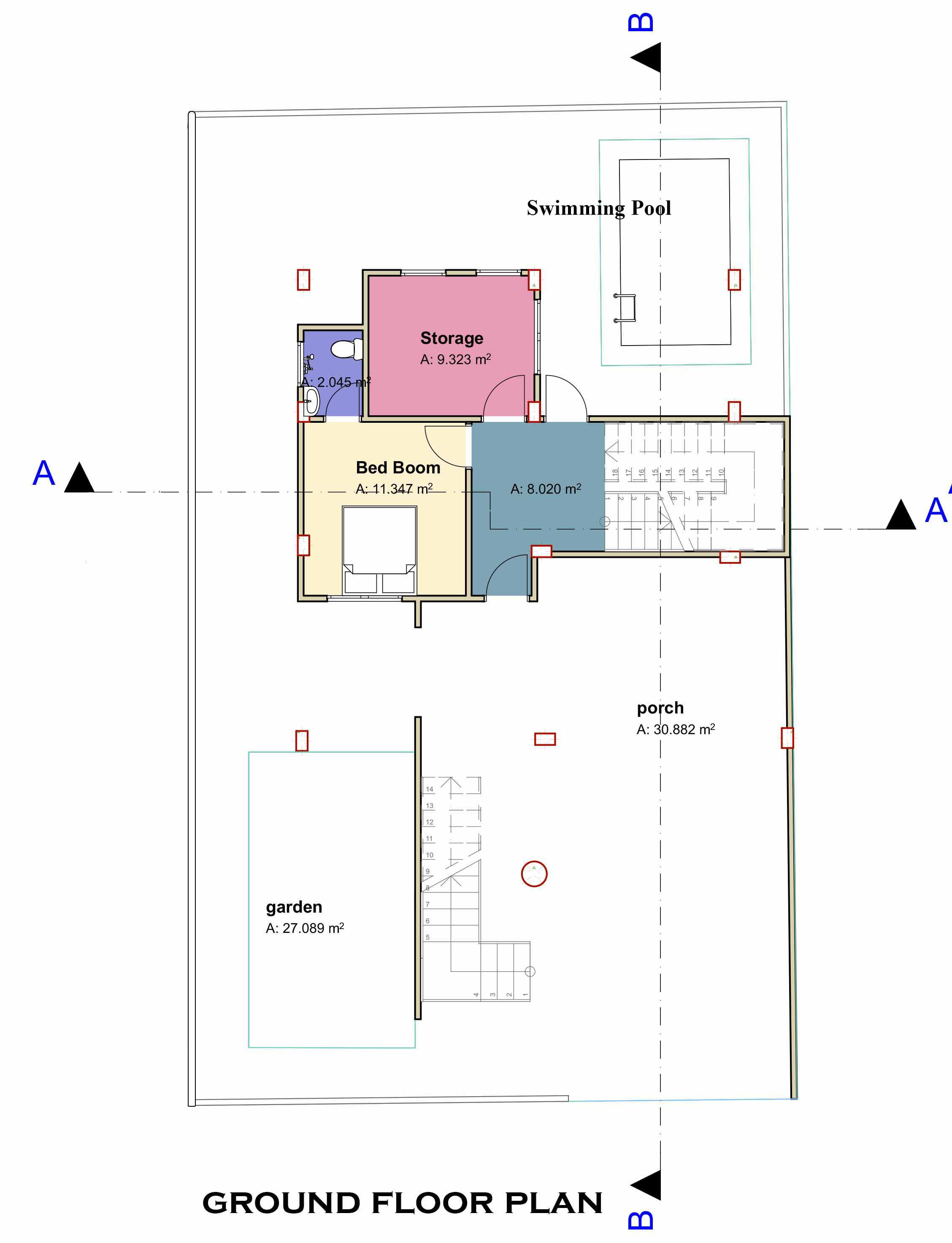 Plot Size 40 X 60 Ft Architecture Drawing Plot Size 40 X 60 Ft Architecture Drawing