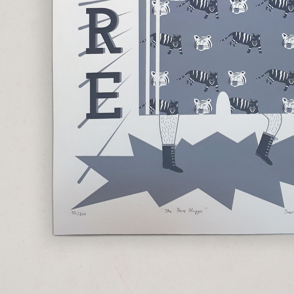 Thumbnail: The Bare Hugger Screenprint