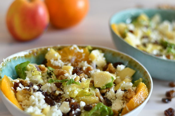 Andijviesalade met sinaasappelen