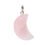 Miniature : Pendentif Quartz Rose Lune