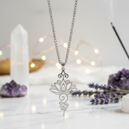 Miniatura: COLLIER UNALOME FLEUR DE LOTUS