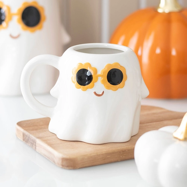 Tasse d'Halloween Fantôme Groovy