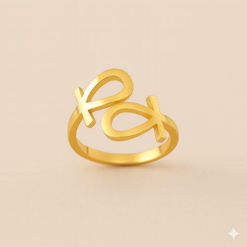 Miniature : BAGUE ANKH CROIX DE VIE ÉGYPTIENNE