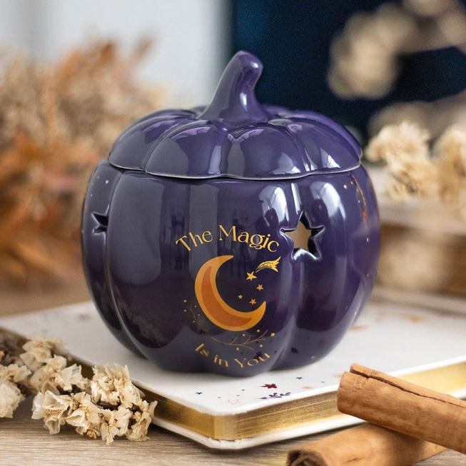 La Magie Est en Vous Brûleur d'Huile Citrouille d'Automne