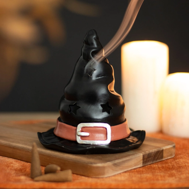 Brûleur d'Encens Chapeau de Sorcière