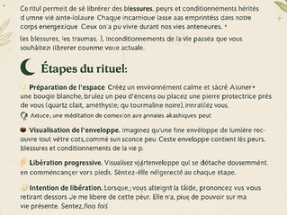 Rituel de Libération de l’Âme et Exploration des Vies Antérieures