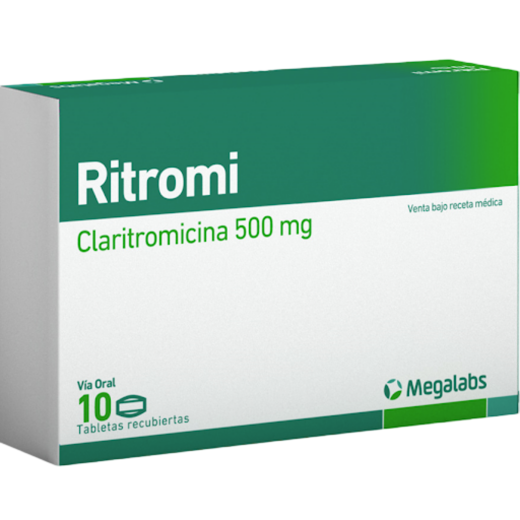 RITROMI TAB/REC 500MG X 10 (CLARITROMICI