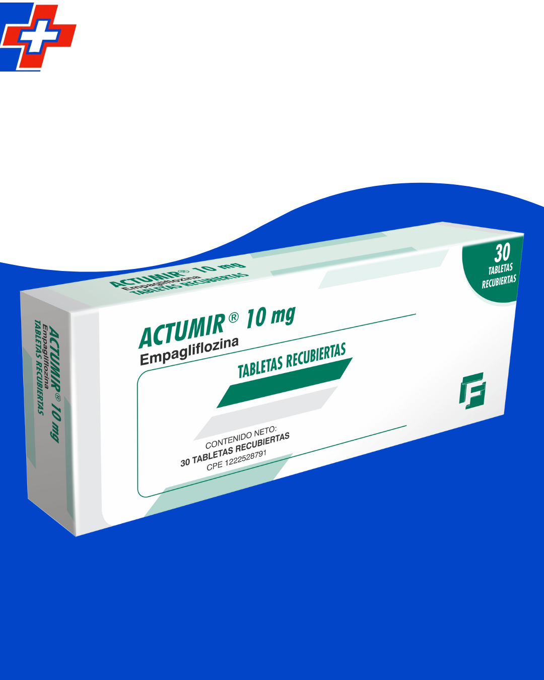 ACTUMIR 10 MG X 30 TAB REC (EMPAGLIFOZIN)